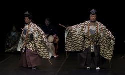 Geleneksel Japon tiyatrosu "Noh" Harbiye'de sahnelendi