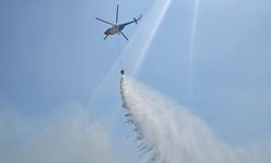 GÜNCELLEME - İzmir Dikili'de çıkan orman yangınına müdahale ediliyor