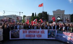 İstanbul 2 Nolu Barosu Gazze'deki çocuk ve kadın katliamını protesto etti