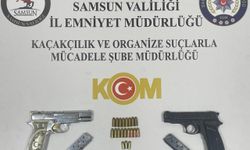 Samsun'da kaçakçılık operasyonunda 2 zanlı yakalandı