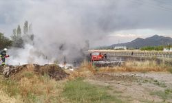 Seydişehir'de anız yangını söndürüldü