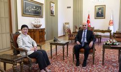 TBMM Başkanı Kurtulmuş, Singapur'un Ankara Büyükelçisi Li Peng Kok'u kabul etti