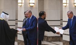Büyükelçilerden, Cumhurbaşkanı Erdoğan'a güven mektubu