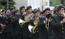 Samsun'da askeri bando konser verdi