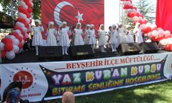 Beyşehir'de Yaz Kur'an Kursları Bitirme Şenliği