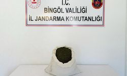 Bingöl'de 7 kilo 976 gram esrar ele geçirildi