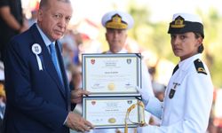 Cumhurbaşkanı Erdoğan, MSÜ Deniz Harp Okulu Diploma Alma ve Sancak Devir Teslim Töreni'nde konuştu: (1)