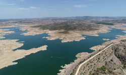 Edirne'ye içme suyu sağlayan barajın doluluk oranı yüzde 17 seviyesine düştü