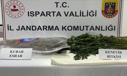 Isparta'da uyuşturucu operasyonunda yakalanan zanlı tutuklandı