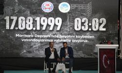 Marmara Depremi'nde hayatını kaybedenler Sakarya'da anıldı