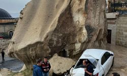 Nevşehir’de sağanak sonrası sel meydana geldi