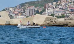 Zonguldak Valiliği geçen yıl batan yük gemisinin enkaz kaldırma çalışmalarının tamamlandığını bildirdi: