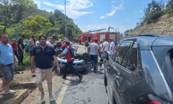 Zonguldak'ta cip ile otomobilin çarpıştığı kazada 1 kişi öldü, 5 kişi yaralandı