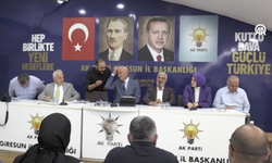 AK Parti Genel Başkan Yardımcısı Yılmaz, Giresun'da konuştu: