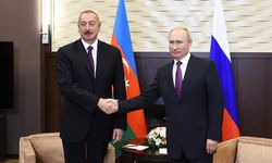 Azerbaycan Cumhurbaşkanı Aliyev, Putin'i evinde ağırladı