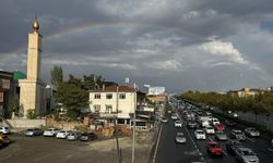 Ankara'da gökkuşağı