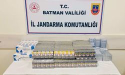 Batman'da 2 bin 200 paket gümrük kaçağı sigara ele geçirildi