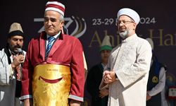 Diyanet İşleri Başkanı Ali Erbaş, Kırşehir'de Şet Kuşanma Töreni'ne katıldı