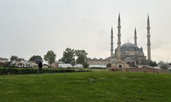 Edirne'de sağanak etkili oluyor