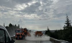 GÜNCELLEME - Anadolu Otoyolu'nda zincirleme kaza nedeniyle kapanan yol ulaşıma açıldı