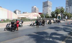 Mersin'de denetimlerde 18 motosiklet trafikten men edildi