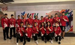 Milli sporcular, Dünya Gençler Muaythai Şampiyonası'nda 12 madalya kazandı