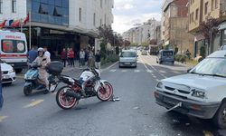 Nevşehir'de otomobille çarpışan motosikletteki 2 kişi yaralandı