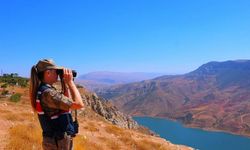 Siirt'te fıstık hırsızlığına karşı jandarmadan dronla denetim