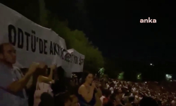 ODTÜ öğrencileri mezuniyet töreninde Rektör Yozgatlıgil'i protesto etti