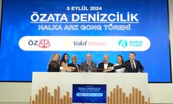 Borsa İstanbul'da gong Özata Denizcilik için çaldı