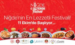 Niğde 4. Gastronomi Festivali 11 Ekim’de başlıyor