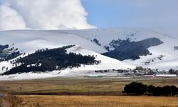 Kars'ta kar ve soğuk hava etkili oldu