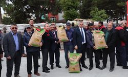 Kayseri'de 1000 çiftçiye 250 ton buğday tohumu dağıtıldı