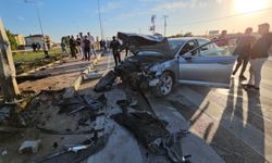 Konya'da trafik kazasında 4 kişi yaralandı