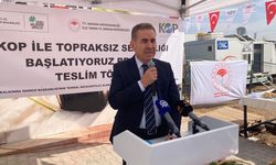 "KOP ile Topraksız Seracılığı Başlatıyoruz" projesi hayata geçirildi