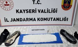 Kayseri'de ayakkabı tabanına uyuşturucu gizleyen şüpheli gözaltına alındı