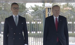 Erdoğan, Finlandiyalı mevkidaşı Stubb'u resmi törenle karşıladı