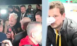 Derbi sonrası muhabir Emre Kaplan'a yumruk atan kişi gözaltına alındı