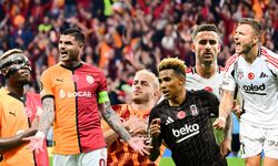 Galatasaray-Beşiktaş karşılaşmasında ilk 11'ler belli oldu