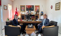 Akıncılar Kaymakamı Türkmen, Belediye Başkanı Sevinç’i ziyaret etti