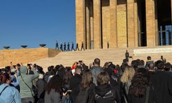 Anıtkabir'de 10 Kasım Atatürk'ü Anma Günü öncesi ziyaretçi yoğunluğu