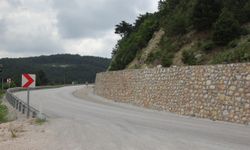 Aynalı Kaya bölgesindeki yol yeniden ulaşıma açıldı