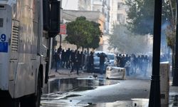 Batman'da basın açıklamasının ardından polise taş atan gruba müdahale edildi