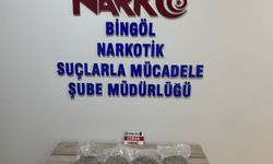 Bingöl'de 2 kilo 86 gram skunk ele geçirildi