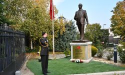 Atatürk, Avrupa'daki temsilciliklerde törenle anıldı