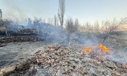 GÜNCELLEME - Kütahya'da 7 ev ile 4 hayvan barınağı ve samanlık yandı