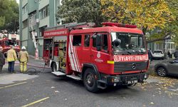 Kadıköy'de restoranın bacasında çıkan yangın söndürüldü