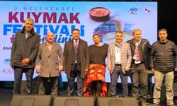 Sultangazi'de düzenlenen festivalde kuymak ikram edildi