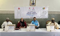 Türkiye Diyanet Vakfından Senegal'deki derneklere Kur'an-ı Kerim desteği