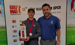 13. Golf Mad Junior Open'da Can Marko Özdemir şampiyon oldu